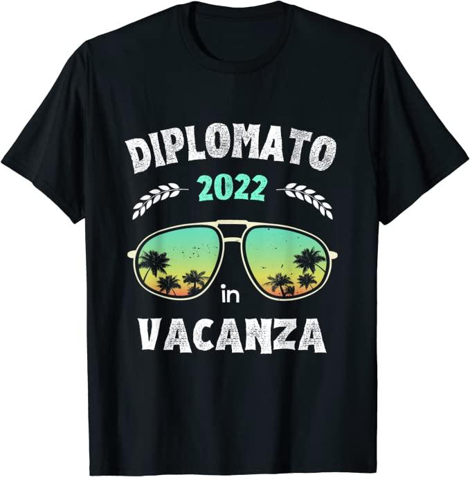 T-shirt “Diplomato in vacanza”